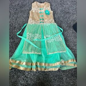 Beautiful sea green dress . Wore once for party.